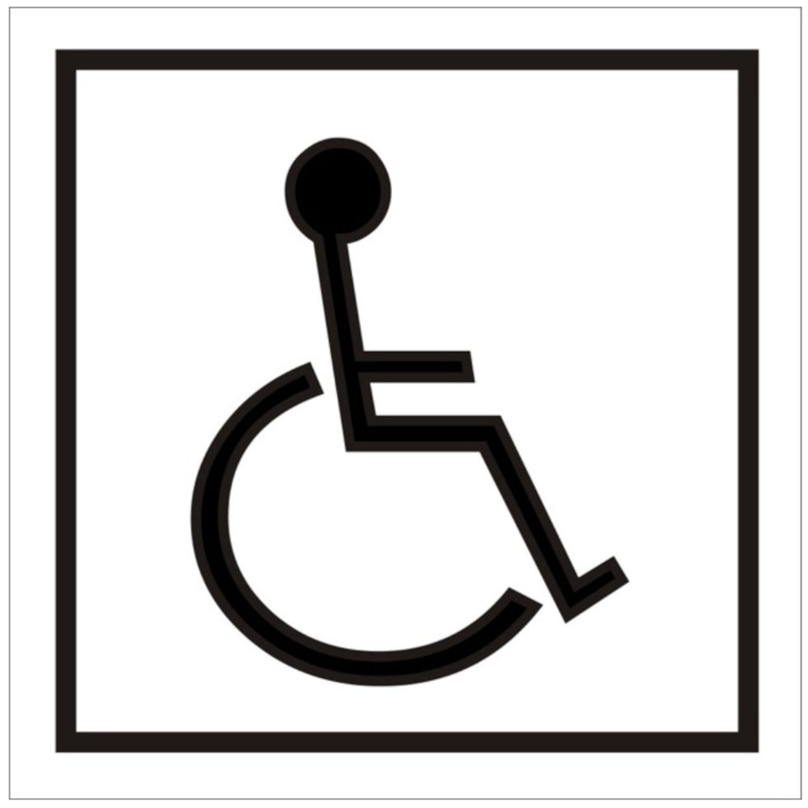 Disabled Sticker. - Etsy