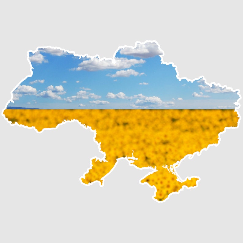 Contour Ukraine Digital Files PDF PNG SVG zdjęcie 2