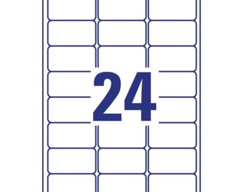 Labels for laser print A4 + Templates Free. - Labels for laser printers.  A4. Free templates.