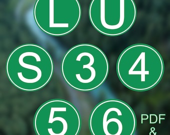 Emisión Verde - Archivos digitales. Señales ecológicas - Archivos digitales. #SVG #PDF #PNG