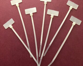 Plastic cable ties with ID 100 pcs.