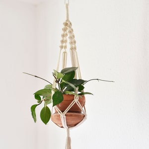 Macrame plant hanger / suspended planter / hanging flower pot / pot hanger / macrame / plant holder / handmade / Bruman Design