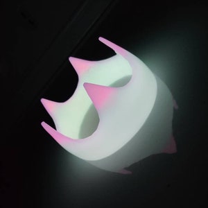 Pearl's crown from Splatoon 2 - Glow in the Dark- Off The Hook