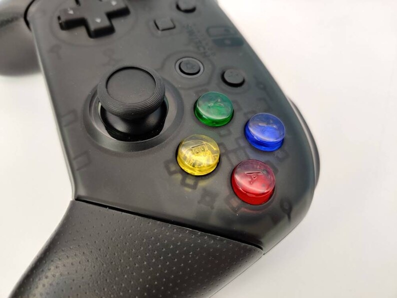 Nintendo Switch Pro Controller Custom A B X Y Face Buttons | Etsy