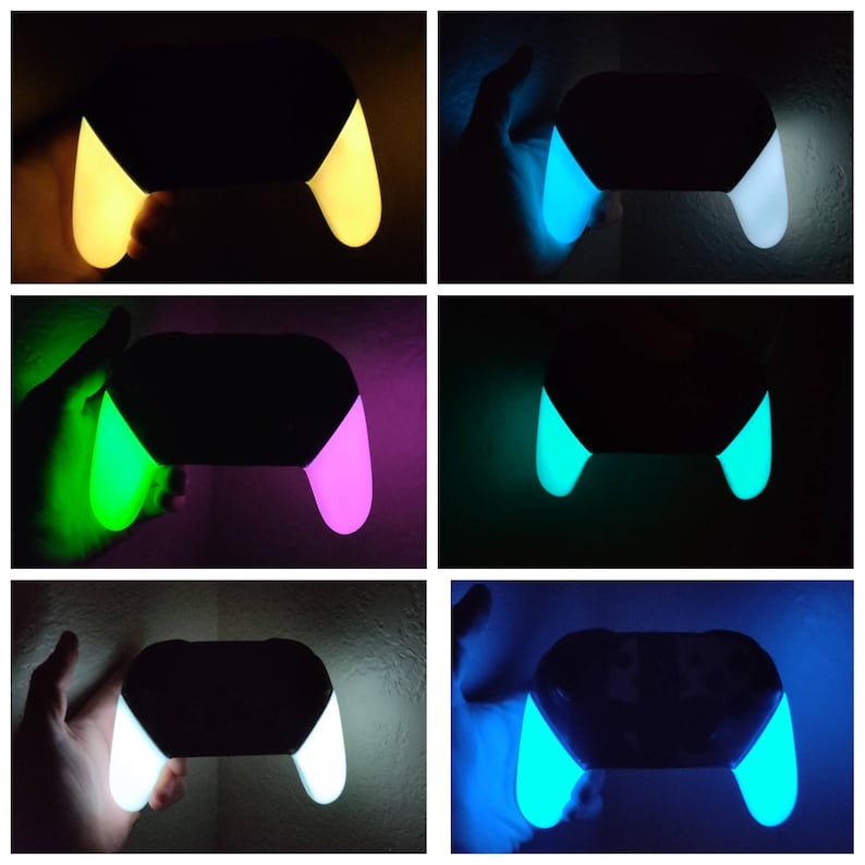 Nintendo Switch Pro Controller Glow in the Dark Replacement Etsy