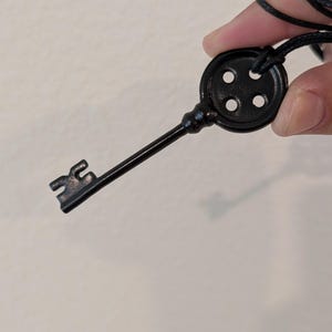 Steel Button Key