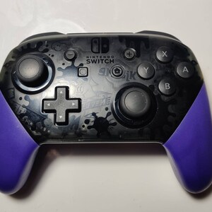 Nintendo Switch Pro Controller Glow in the Dark Replacement Grip Handles image 9