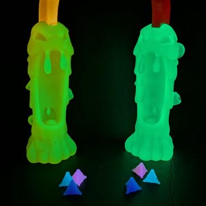 Glow in the dark Mudmouth figures