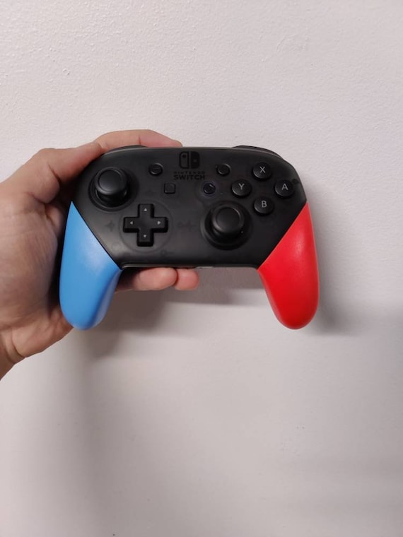 nintendo switch neon red pro controller grip