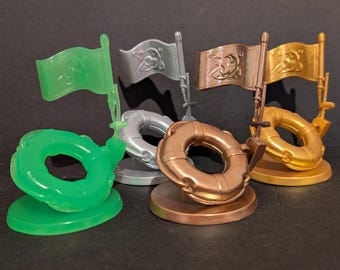 Balsa salvavidas Trofeo de carrera grande Splatoon Salmon Run