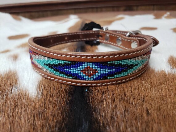 Western beaded dog hot sale collars