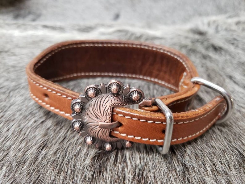 Western Beaded Dog Collar Red White and Blue Size Small Etsy