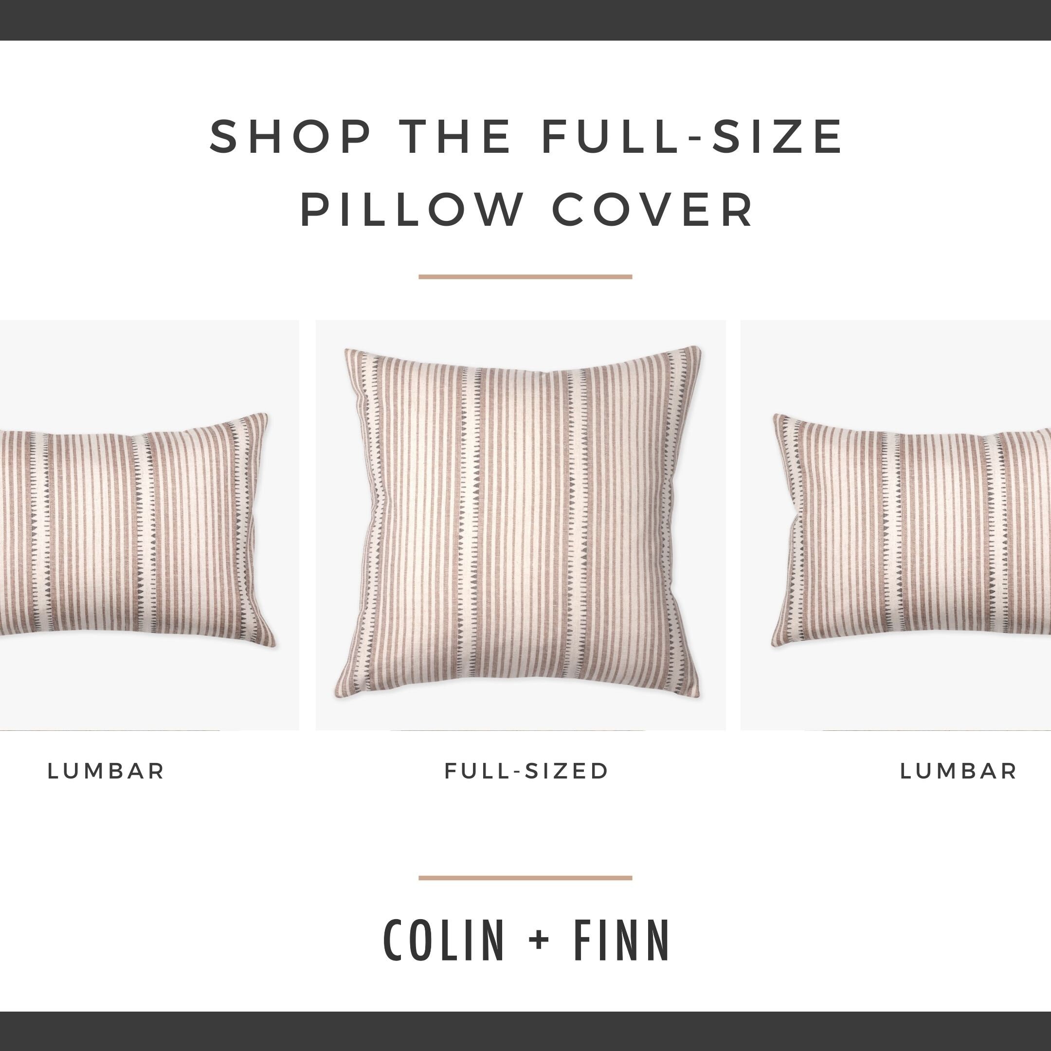 Aztec Lumbar Pillow Cover Beige and Taupe Throw Pillow Aztec Etsy