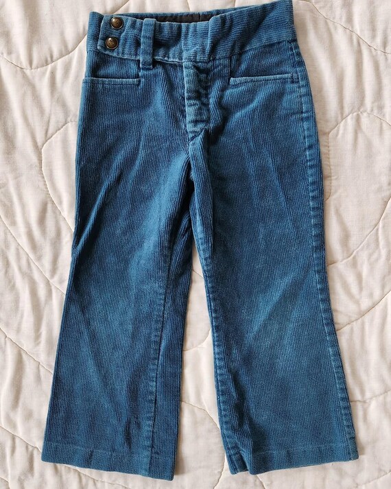 Billy the Kid Blue Needle Cord Pants 3t
