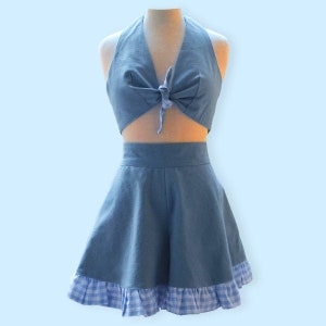 The *denim baby* reversible two-piece