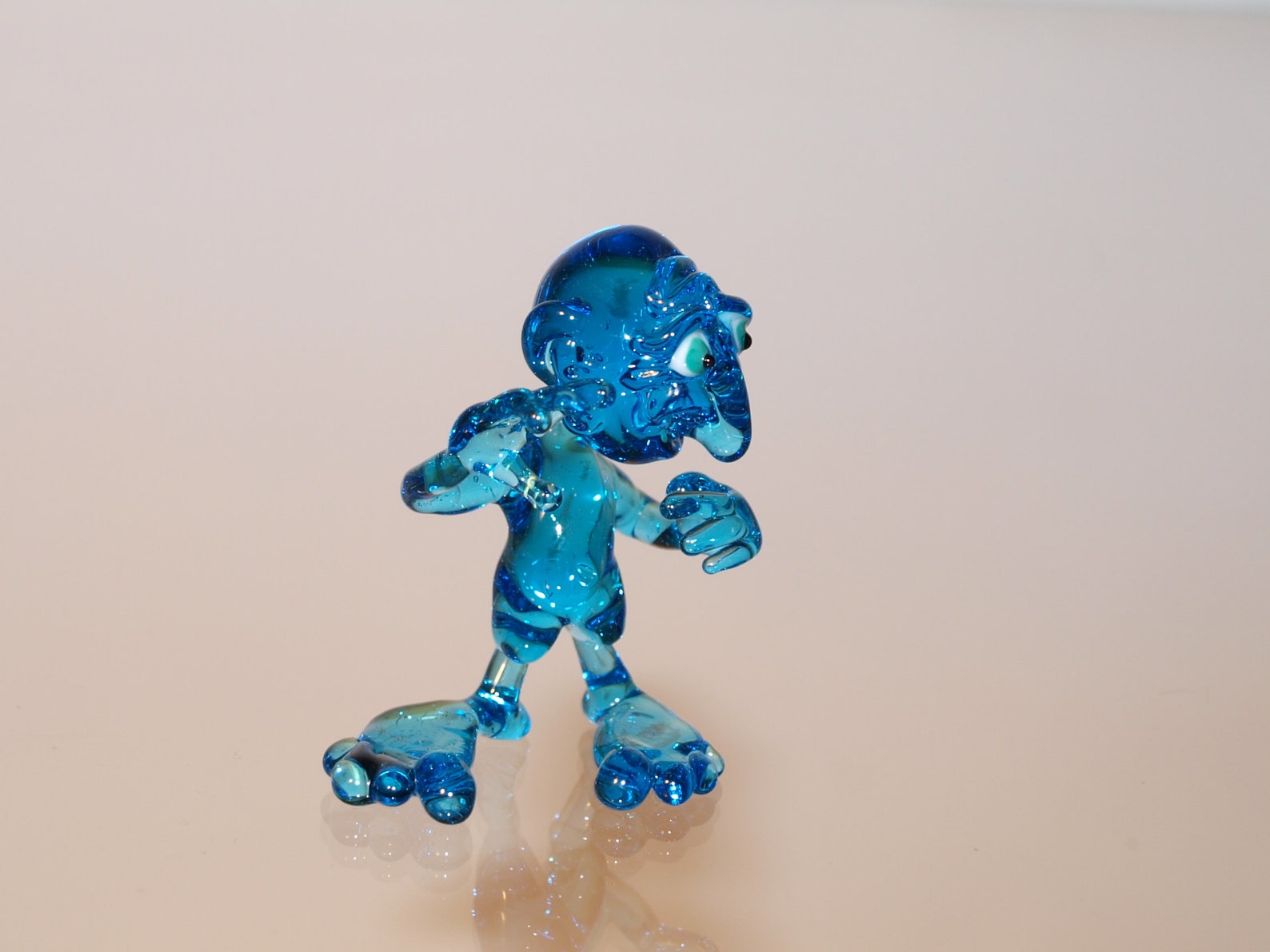 Glass figurine Glass figurines Glass sculpture Blown glass Etsy