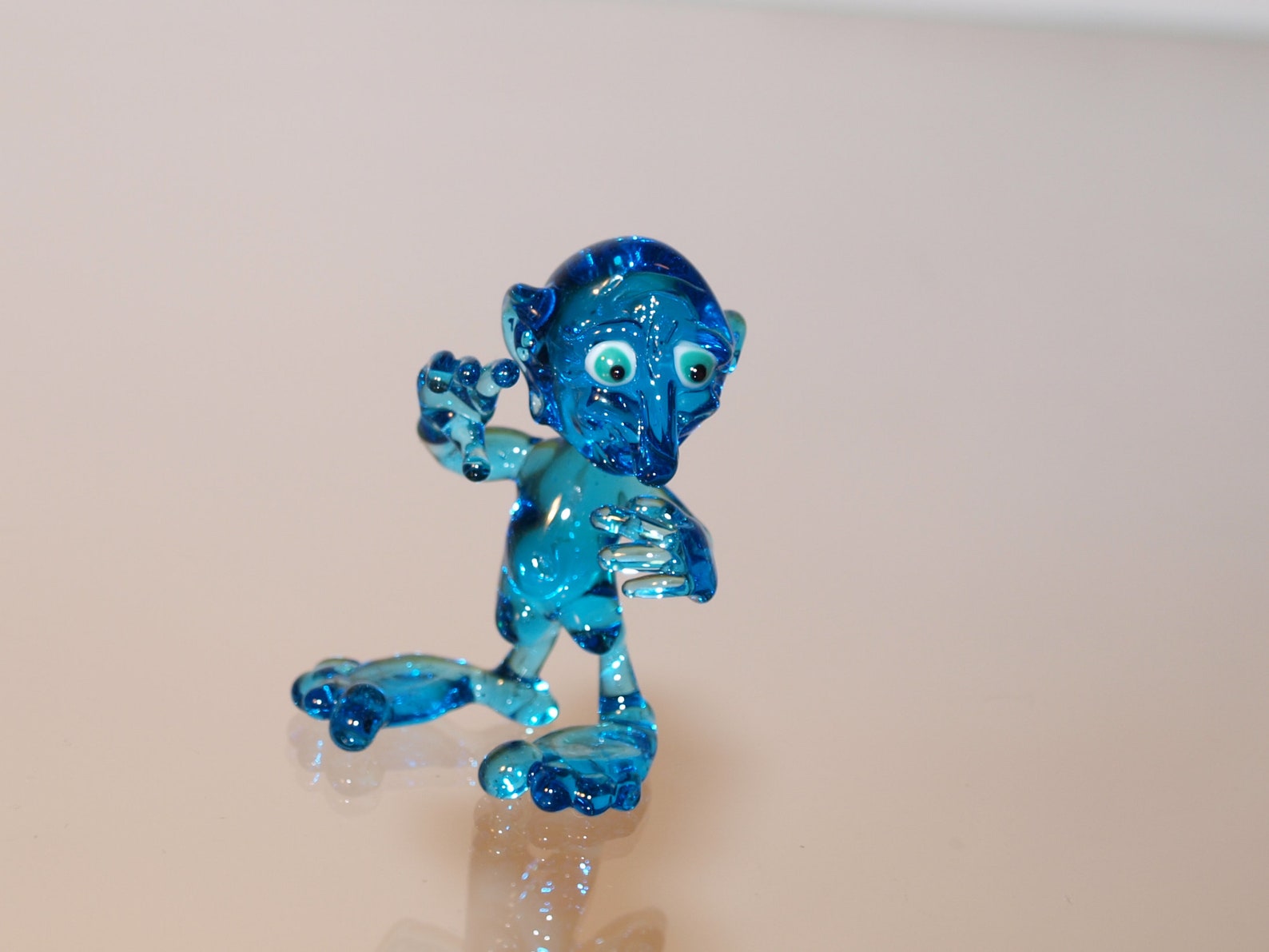 Glass figurine Glass figurines Glass sculpture Blown glass Etsy