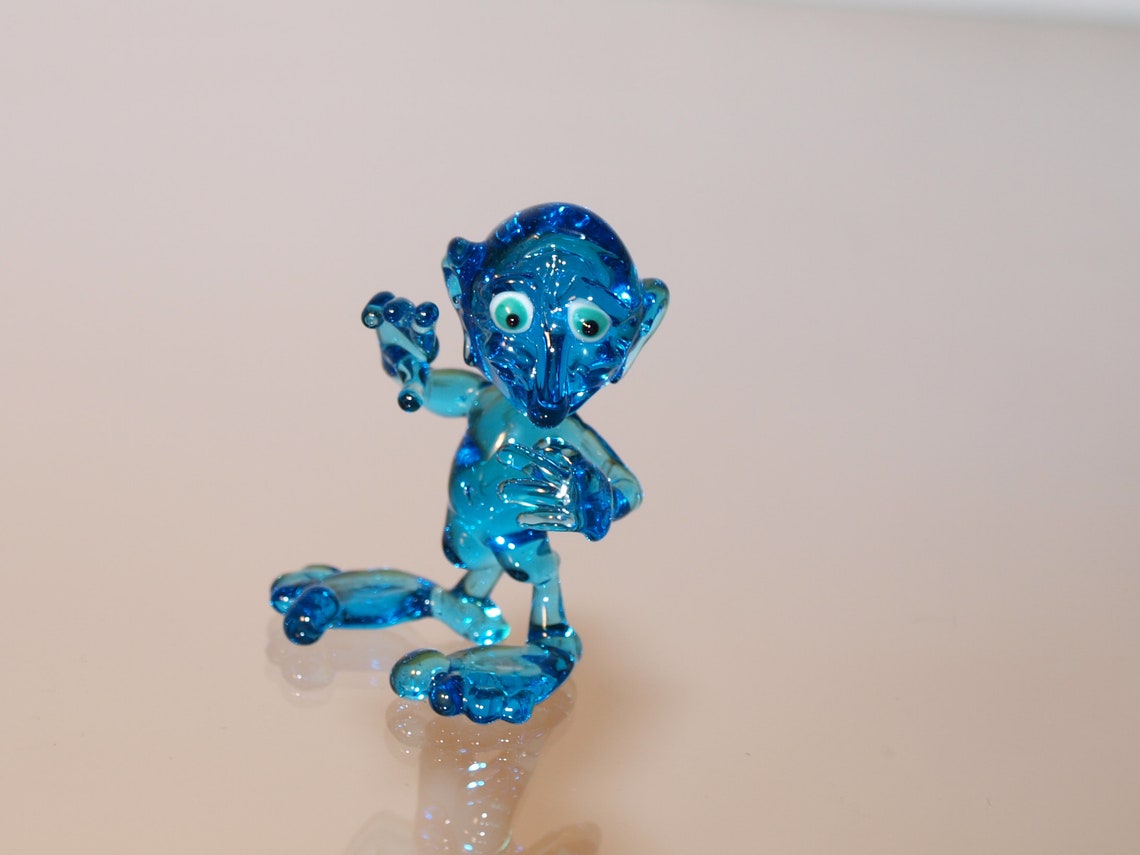 Glass figurine Glass figurines Glass sculpture Blown glass Etsy