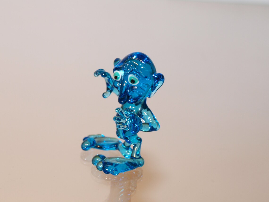 Glass figurine Glass figurines Glass sculpture Blown glass Etsy