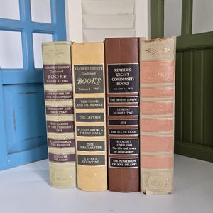 Four Vintage First Edition Reader&#39;s Digest Books