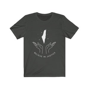 Believe in Justice Tee | Palestine Palestinian Magic Justice Tee Tshirt
