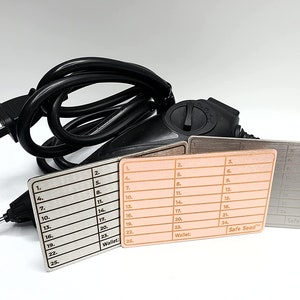 Safe Seed Starter Pack Titanio, Cobre, Placas de Sello de Acero Inoxidable W / Grabador De Mano Eléctrico Ledger Trezor KeepKey