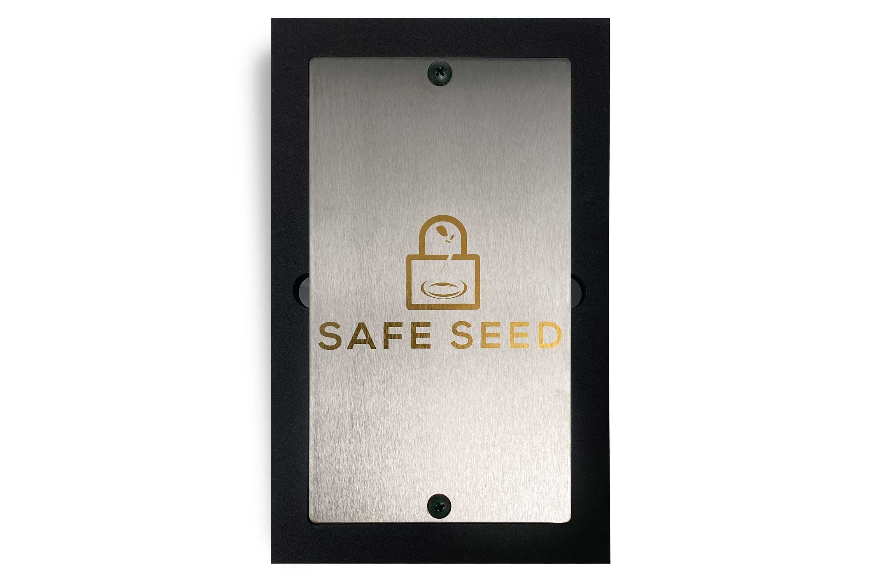 Titanium Crypto Seed Phrase Cold Storage Metal Plate 12-24 recovery word  stamp
