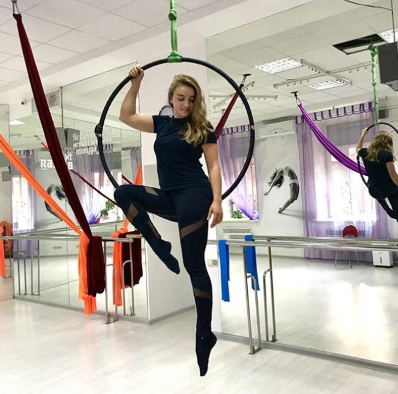 Aerial Hoop Aerial Lyra Aerial Ring Set Stainless Steel | Etsy