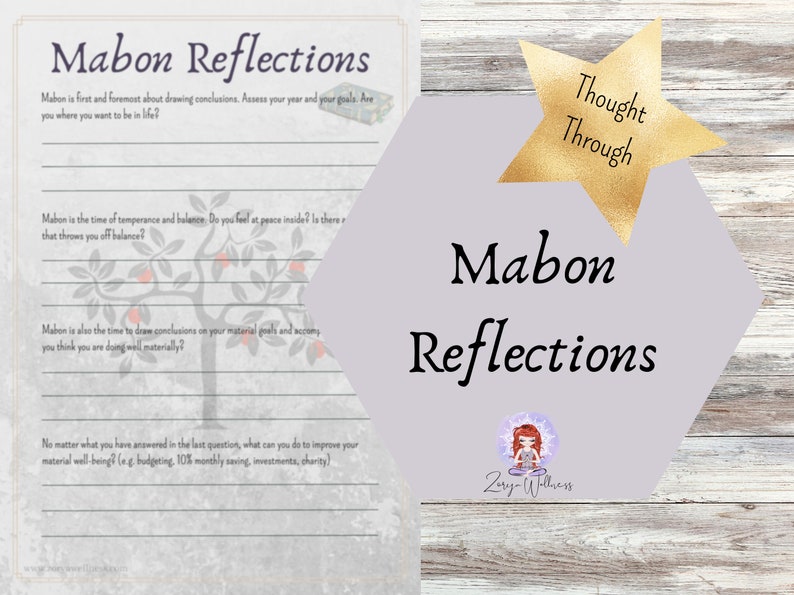 Mabon Printable Guide: Wheel of the Year Grimoire Pages Book - Etsy
