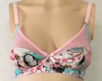 JANE SOFT BRA in IVORY MESH