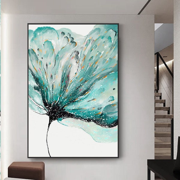Teal Wall Art - Etsy