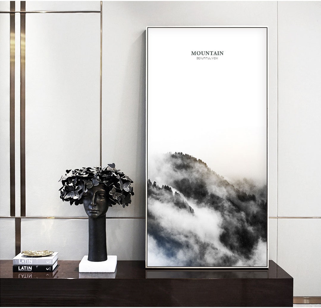 Home Decor, Black and White Printable, Print Art Decor, Sailboat Art