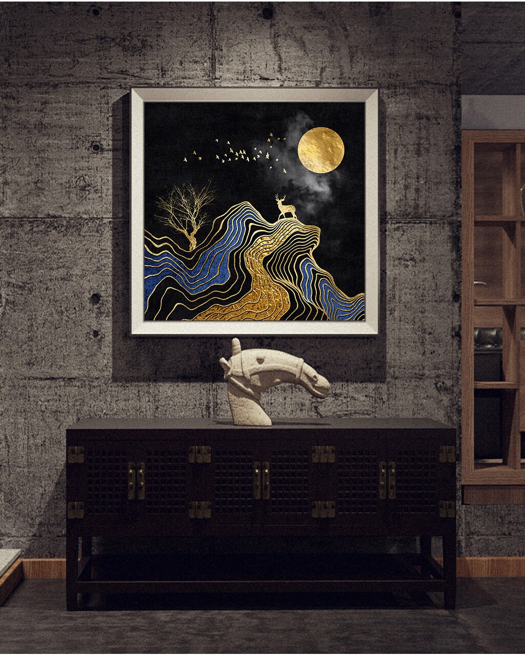 農民画 小 中華額絵 | 中国ポップアート - 中国貿易公司