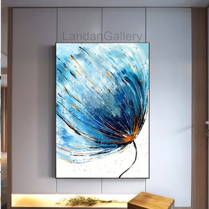 Abstract Watercolor splash dyed flower wall art printable,  art ideas, art painting, art inspiration, instant download digital artworks