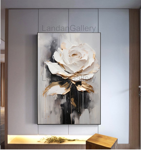 グレー×ゴールドの上品なテクスチャーアート 絵画/抽象画/現代アート