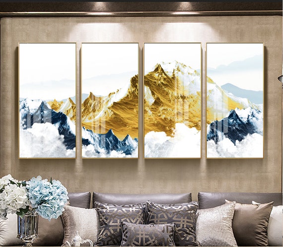 Nordic Mountain Home Decor Snow Print Gold Canada - Mountain Home Decor Canada Nordic Mountain Home Decor Snow Print Gold Canada - Mountain Home Decor Canada