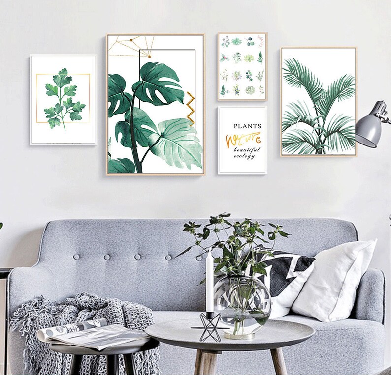 5 sets of plants printable, Printable art, Minimalist, Wall Decor, Motivational Quotes, Printable Modern Wall Art Prints, Quote Prints image 4