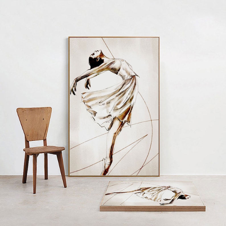 Printable Wall Art Dance Artwork Ballet Art Print Dance Etsy
