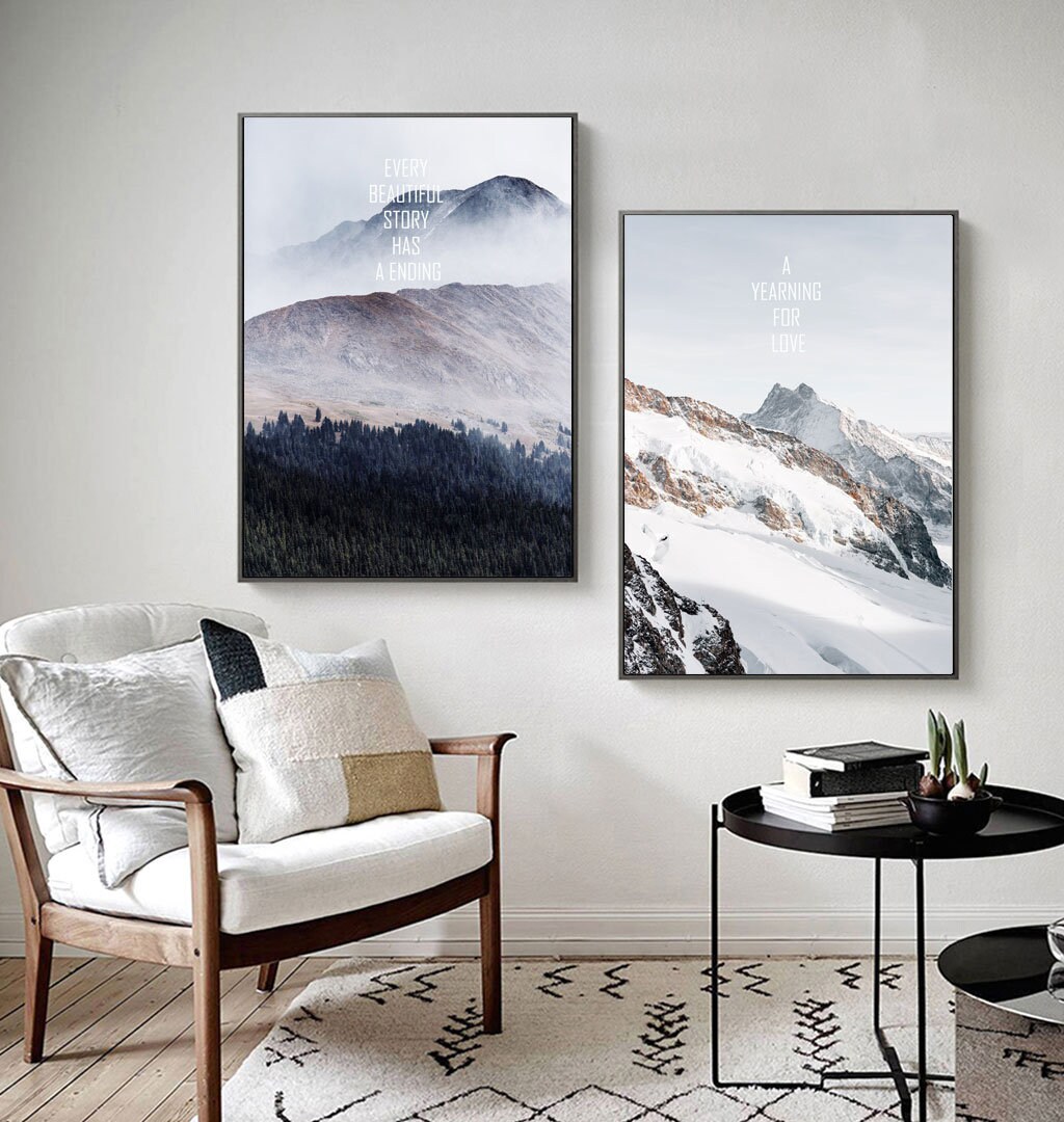 Set of 3 Prints Set, Nordic Prints,large Wall Art,home Decor, Wall ...