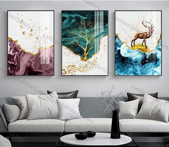 Triptych wall art deals
