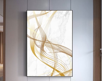 Modern art, Digital art, Printable art, Digital art Instant Download, Abstract print, Abstract art, Brown, Art, Gold foil print, Paint Art