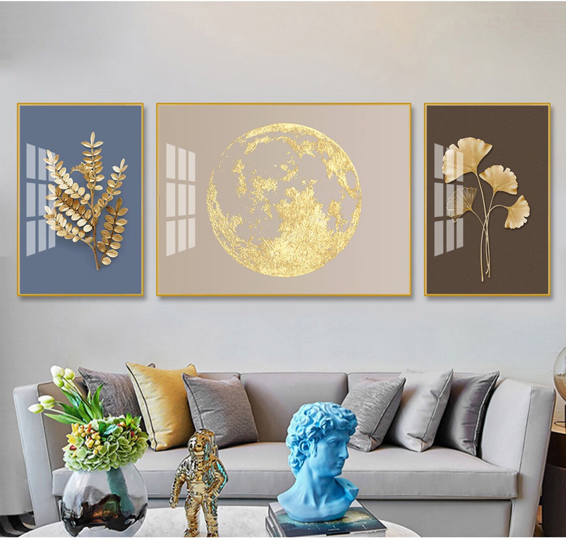 Golden Wall Art Prints Canvas Prints Paper Prints Poster - Etsy