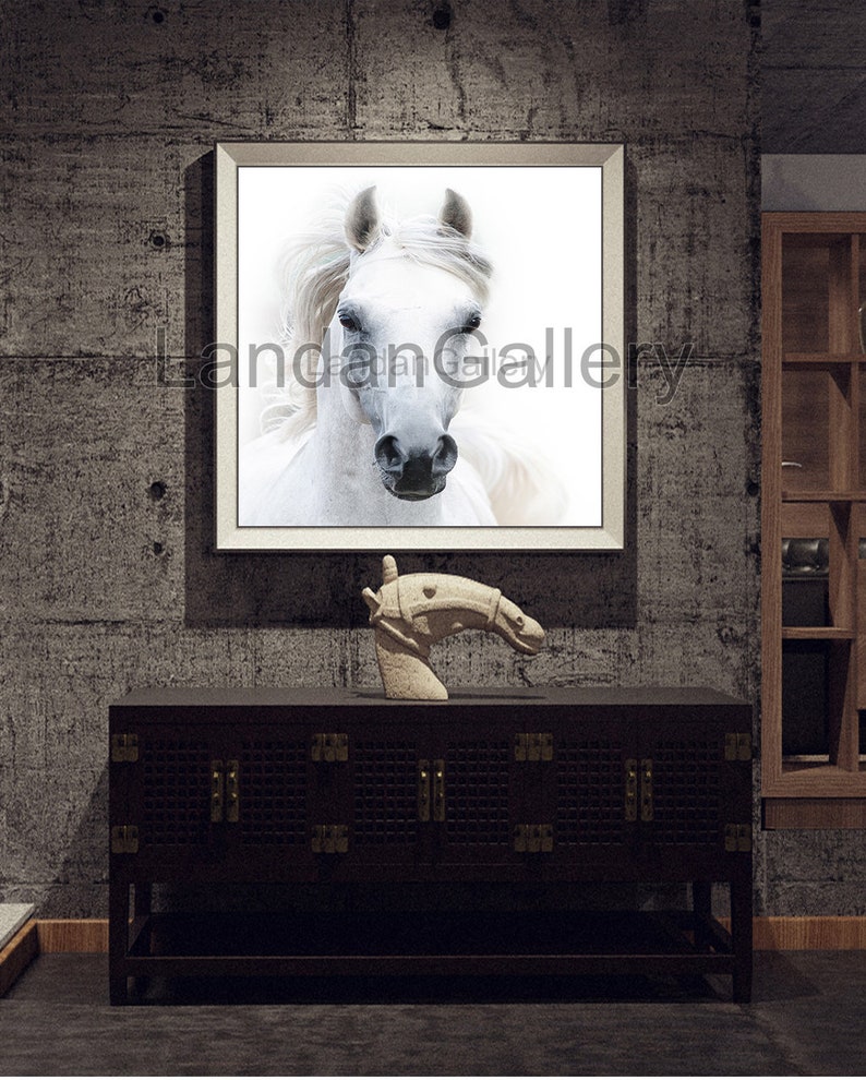 Black White Abstract Horse Art Printable of Abstract Horse Etsy