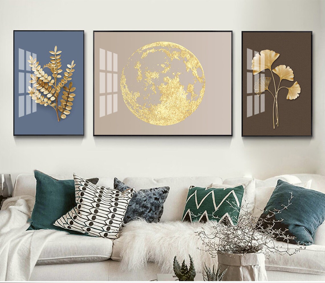 Golden Wall Art Prints Canvas Prints Paper Prints Poster - Etsy