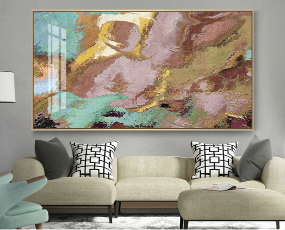 Printable Large Wall Art, Big Canvas Print, Acrylic Painting Ideas, Mixed  Media, Painting and Drawing, Abstract Artwork for Sale 