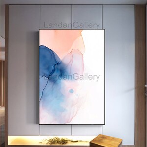 watercolor printable, wall art for office decor, living room, home decor