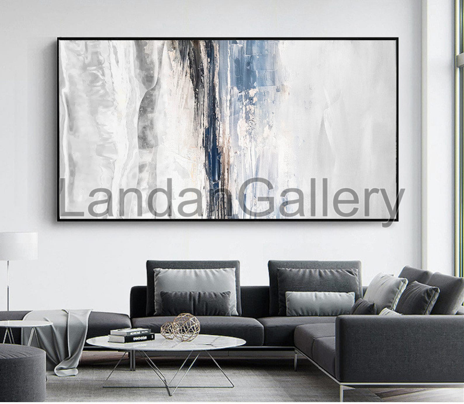 Printable wall art Large size Modern Painting On Canvas | Etsy