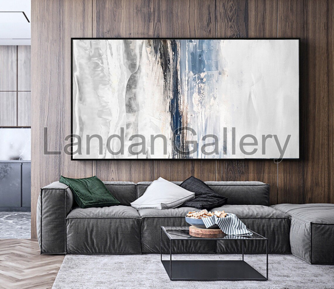 Printable Wall Art Large Size Modern Painting on Canvas | Etsy