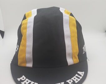 Black Philadelphia Bike Hat