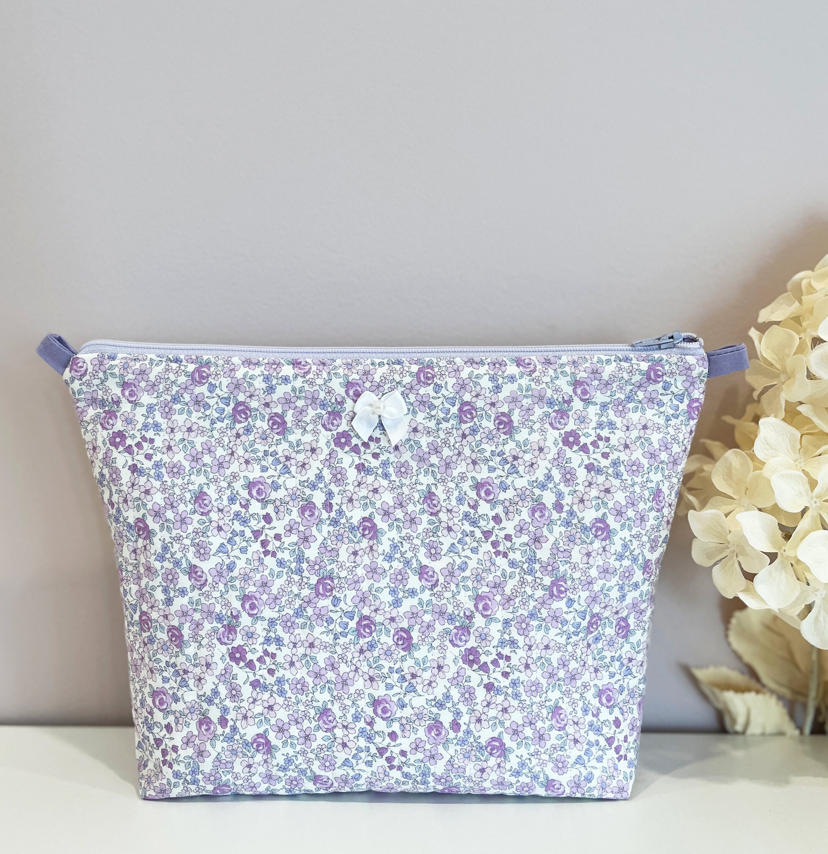 Makeup Pouch PDF Sewing Pattern and Tutorial / Pattern and Tutorial for ...